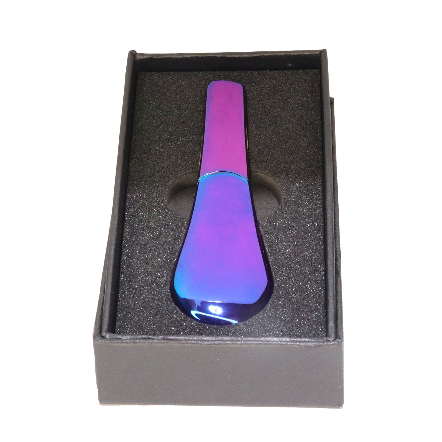 Iridescent Metal Hand Pipe with Removable Bowl and Gift Box – Wholesale