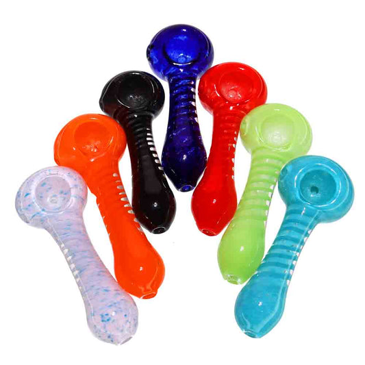 Wholesale Glass Hand Pipe Spoon 4" – $2.10 Each | Bulk Under $3
