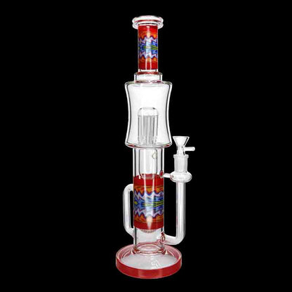 🌈🔥 15” Multi-Chamber Percolator Bong – Premium Filtration Water Pipe