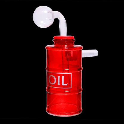 6 In - Oil Tank Glass Multicolor Burner