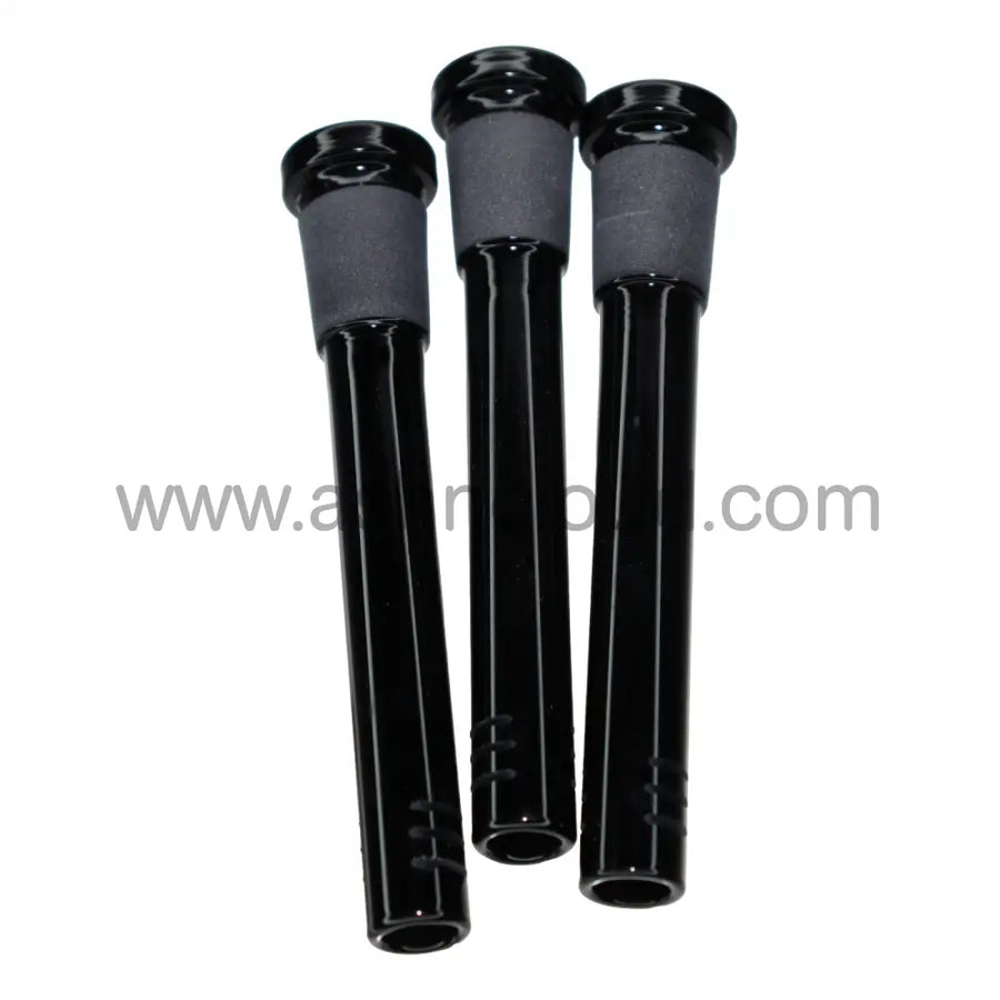 3.5 Inch Black Glass Downstem