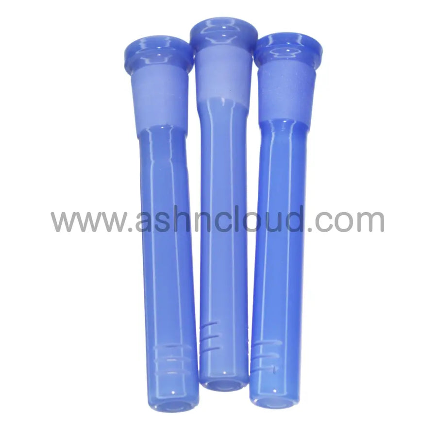 3.5 Inch Sky Blue Glass Downstem
