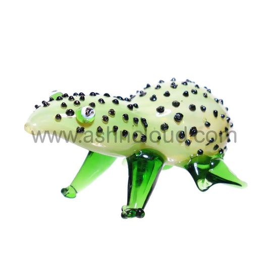 3 In - Frog Glass Hand Pipe