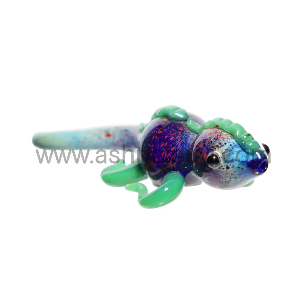 3 In - Gecko Multicolor Glass Hand Pipe