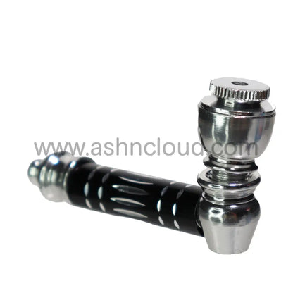 3 In - Metal Smoking Pipe Diamong Cut