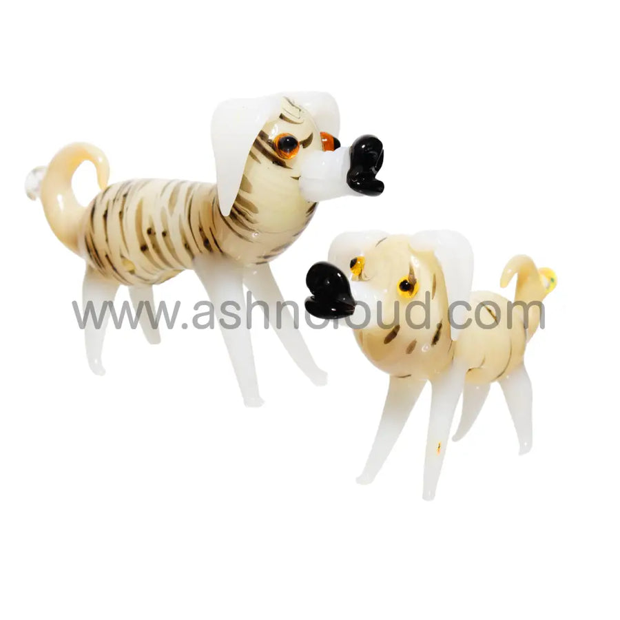 3 Inch Puppy-Shaped Glass Hand Pipe
