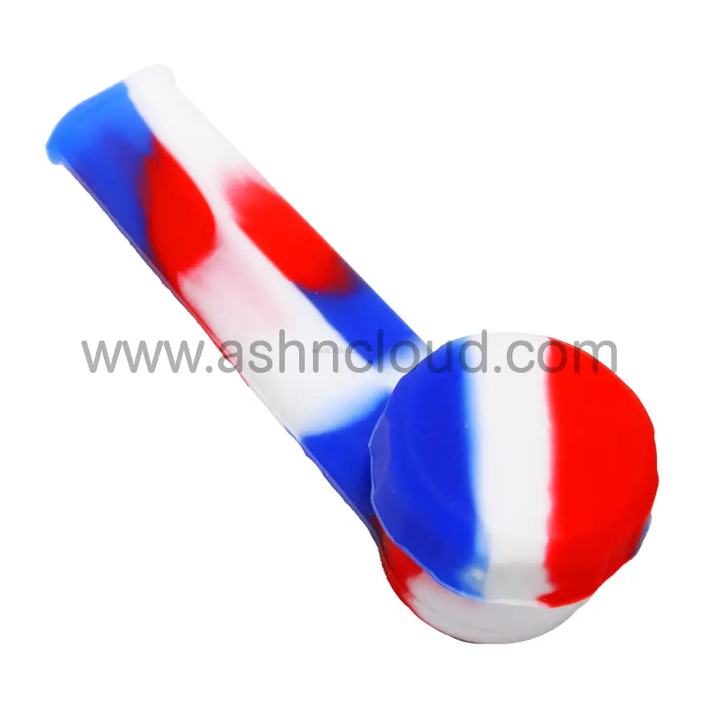 3 In - Silicone Hand Pipe Multicolor