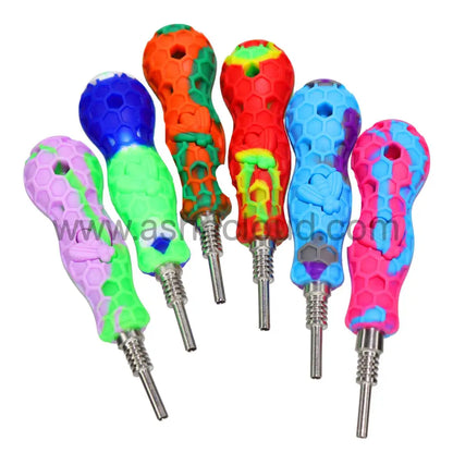 30 Pcs - Silicone Jar Container Nectar Collector Titanium Nail 10 Mm $2.99 Each