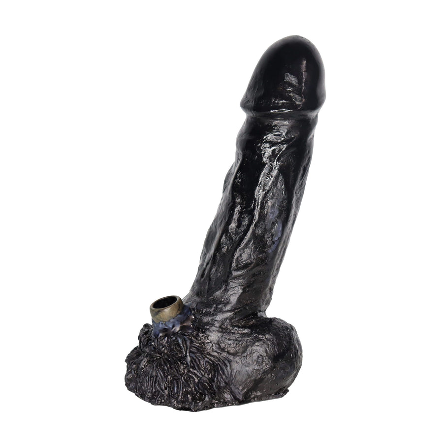 10 Inch Black Novelty Handmade Glass Bong