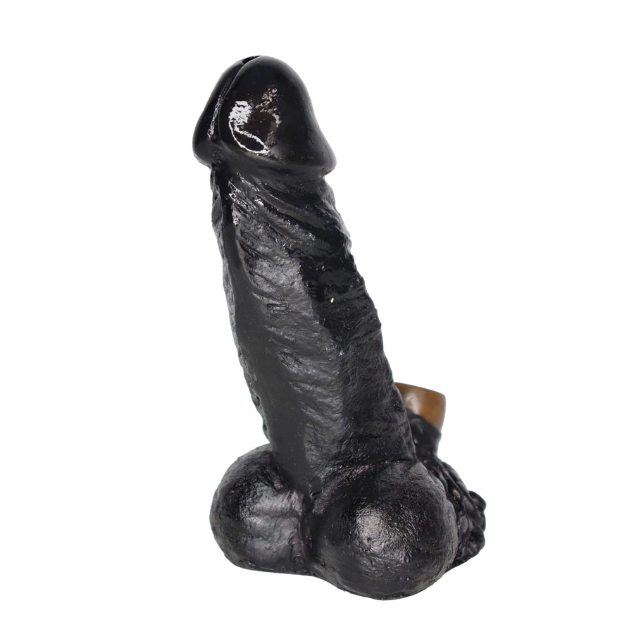 7 Inch Black Novelty Handmade Glass Bong