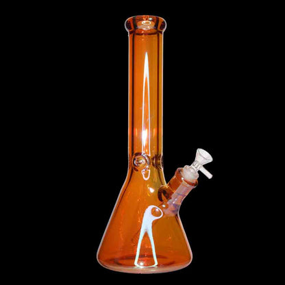 14" Classic Beaker Glass Water Pipe | Thick Heavy Glass
