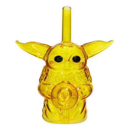 6" Baby Yoda Oil Burner Water Pipe – Assorted Colors | Wholesale