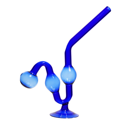 USA MADE Wholesale Oil Burner Water Dog with Base – Multicolor | Smoke Shop Supply