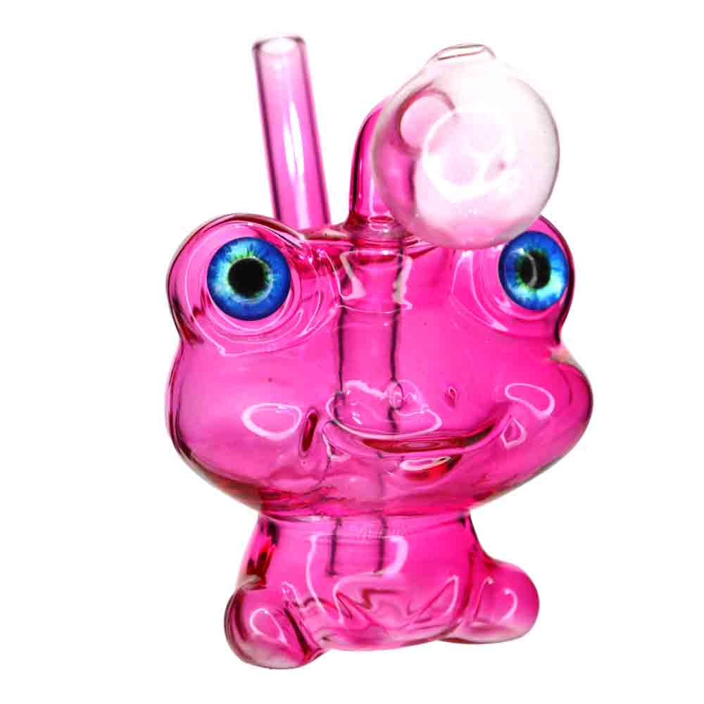 Wholesale Frog Shape Heavy Glass Oil Burner Pipe – Fun Novelty Water Pipe