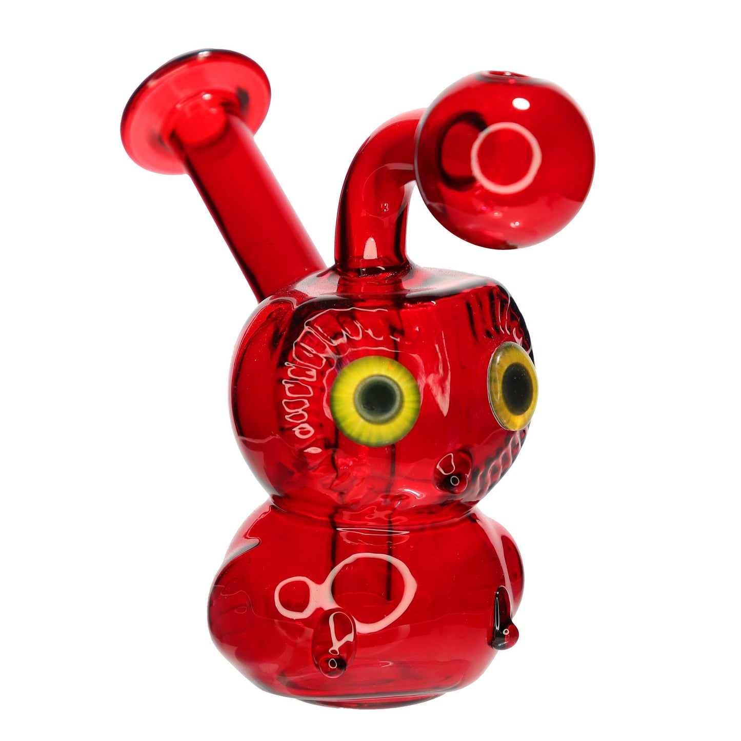 7" Owl Oil Burner Water Pipe | Heavy Glass Wholesale