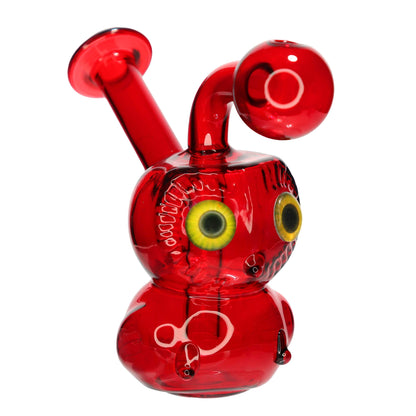 7" Owl Oil Burner Water Pipe | Heavy Glass Wholesale