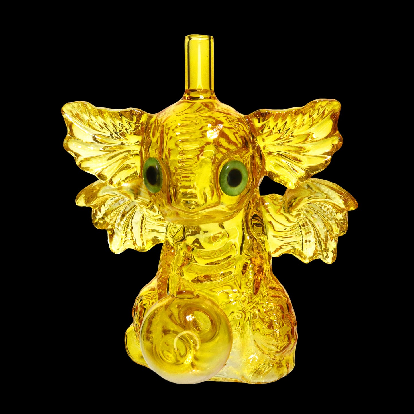 Elephant Character Glass Oil Burner Bubbler – Assorted Colors Wholesale