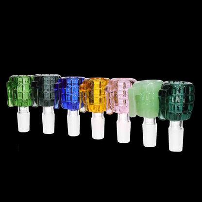 12-Piece Glass Bowl Display | Wholesale Smoke Shop $4.25 each