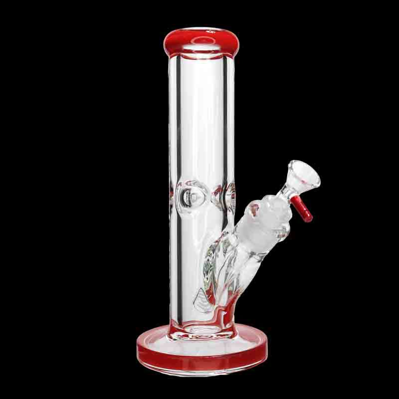 💪🔥 10” Straight Tube Bong – 9MM Thick Glass w/ Extra Heavy Base