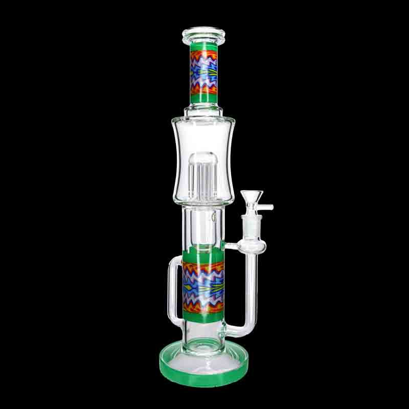 🌈🔥 15” Multi-Chamber Percolator Bong – Premium Filtration Water Pipe