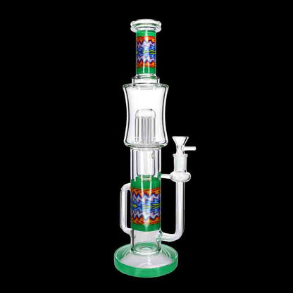 🌈🔥 15” Multi-Chamber Percolator Bong – Premium Filtration Water Pipe