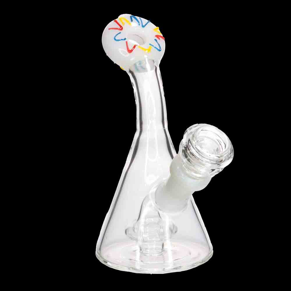 7" Donut Neck Beaker Rig | Wholesale Glass Water Pipe