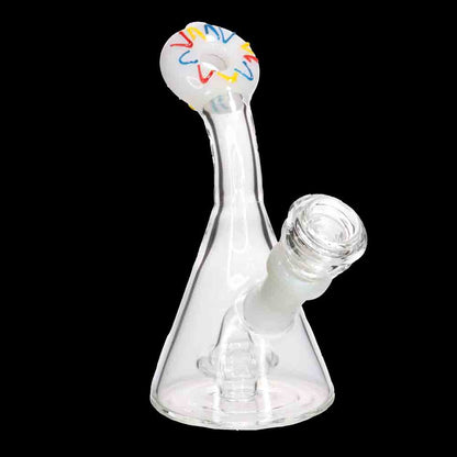 7" Donut Neck Beaker Rig | Wholesale Glass Water Pipe