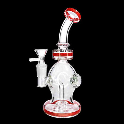💎🔥 9” Recycler Style Bong – Smooth Hits w/ Functional Design