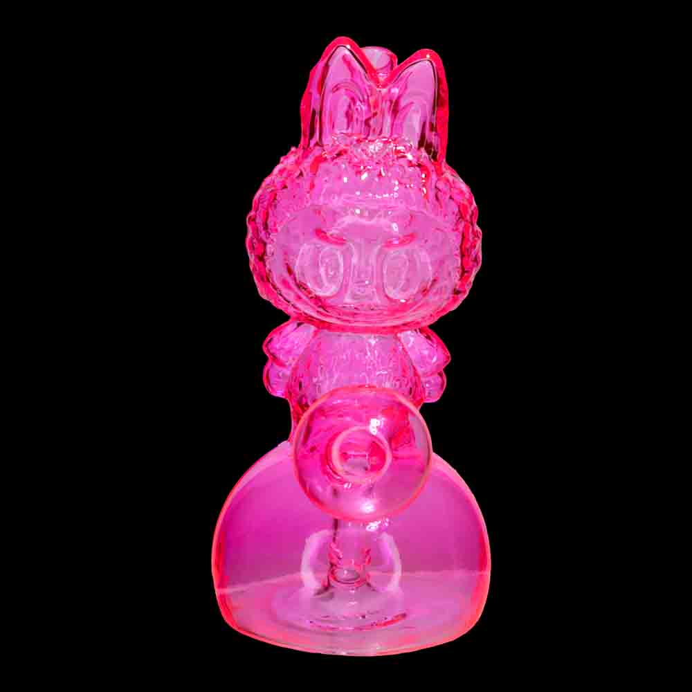 6" Labubu Character Style Oil Burner Water Pipe – Wholesale Color Glass Figure