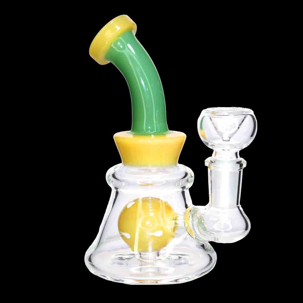 5” Mini Glass Bong – Compact and Colorful Water Pipe for Smoke Shops