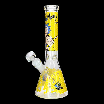 10” R & M Style Glass Beaker Bong – Best-Selling Water Pipe for Smoke Shops