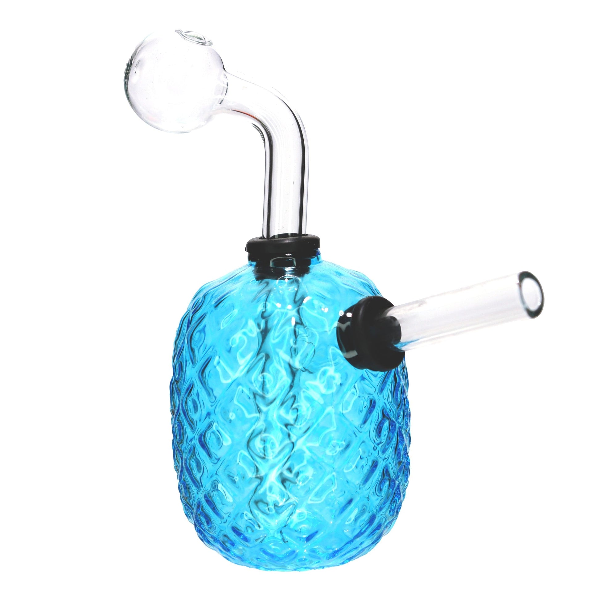 5 In - Multicolor Pineapple Glass Oil Burner