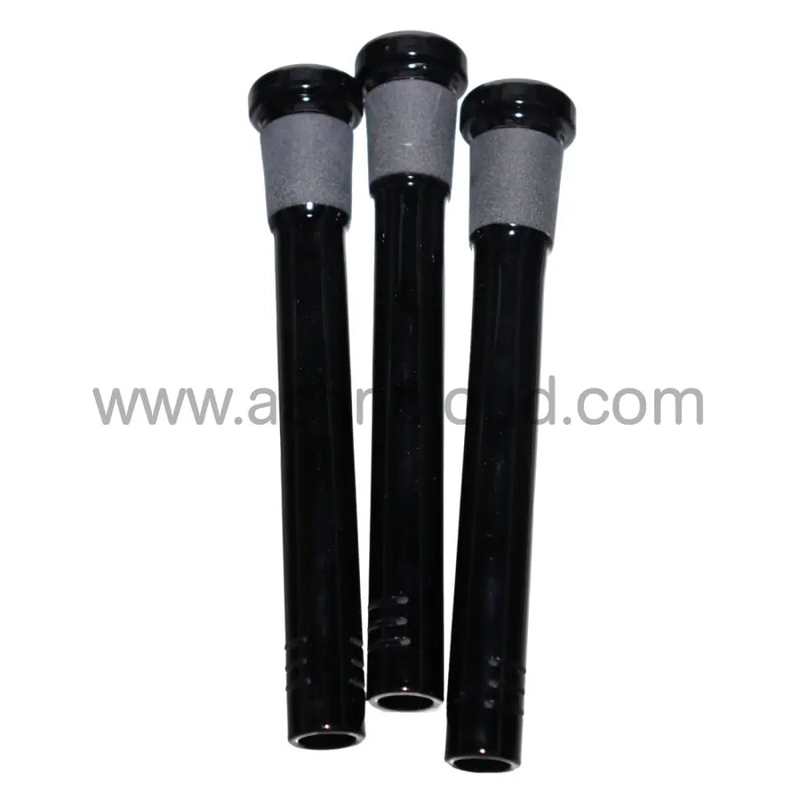 4 Inch Black Glass Downstem