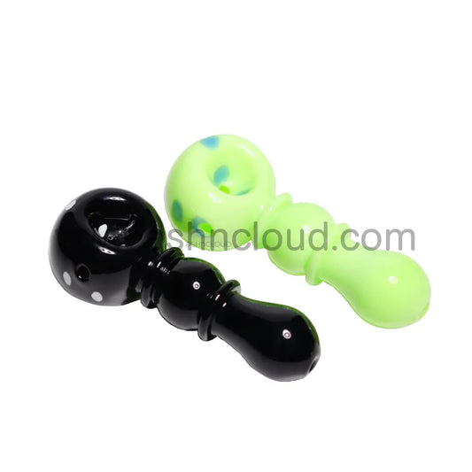 4 In - Chees Piece Hand Pipe Glass Spoon