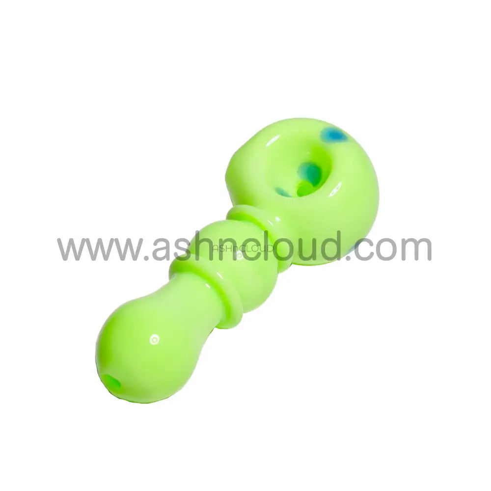4 In - Chees Piece Hand Pipe Glass Spoon