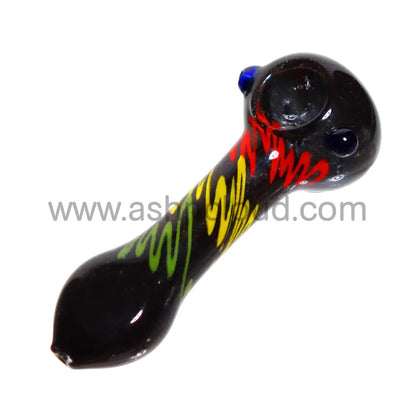 4 In - Fancy Mini Wig Wag Hand Pipe Spoon