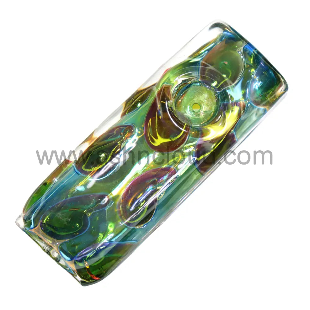 4 In - Flat Glass Spoon Hand Pipe