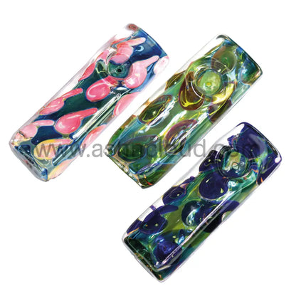 4 In - Flat Glass Spoon Hand Pipe