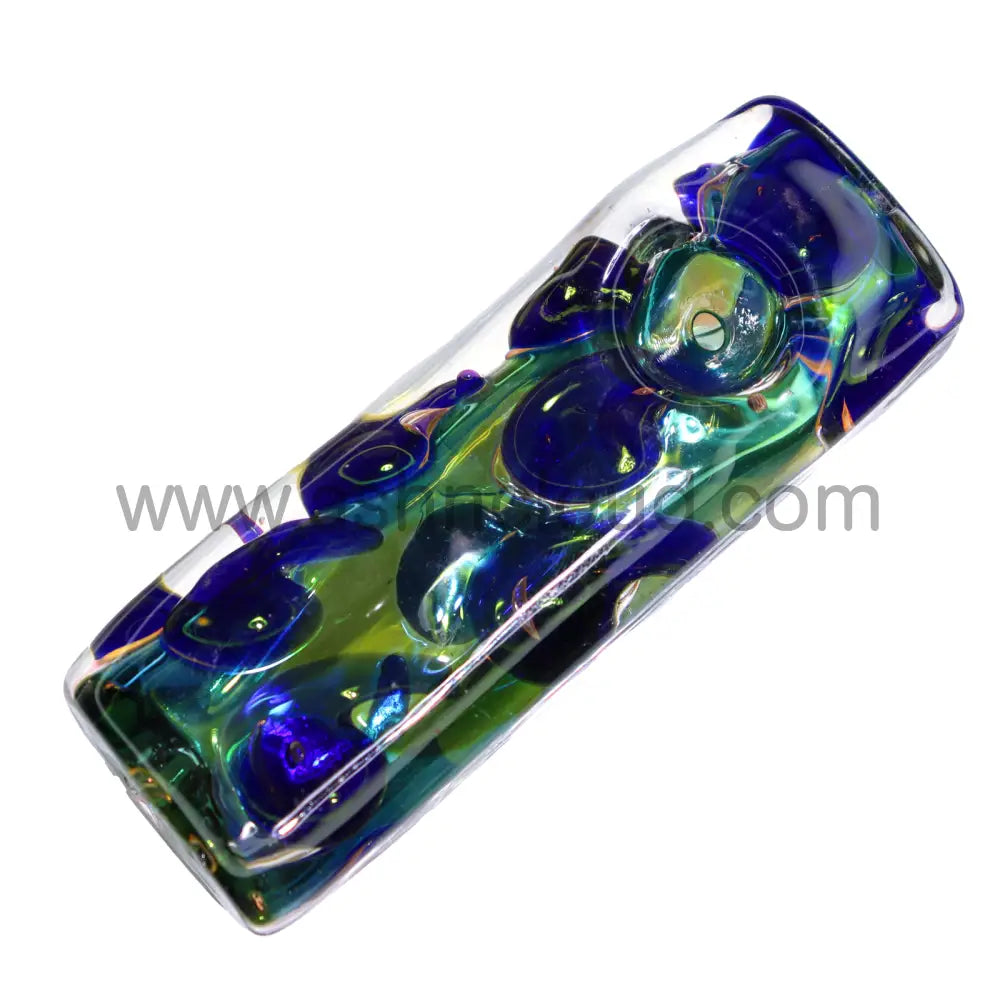 4 In - Flat Glass Spoon Hand Pipe