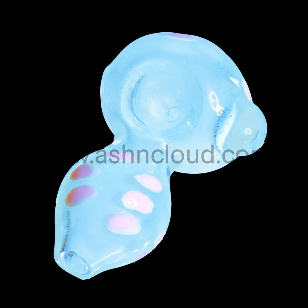4 In - Glow Dark Spoon Mini Hand Pipe