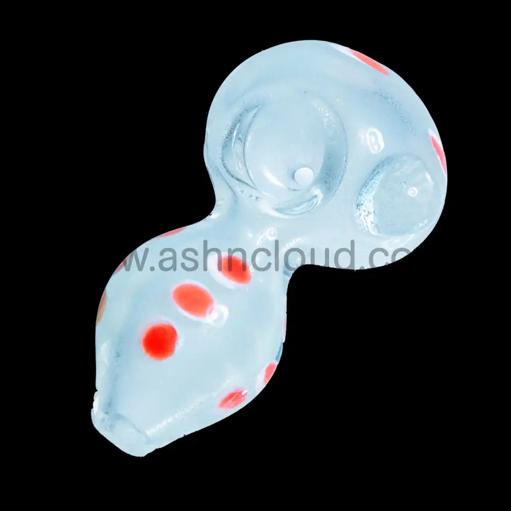 4 In - Glow Dark Spoon Mini Hand Pipe