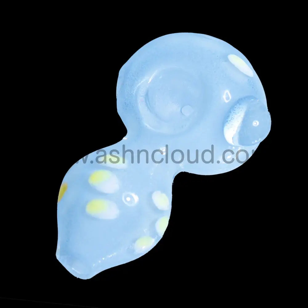 4 In - Glow Dark Spoon Mini Hand Pipe