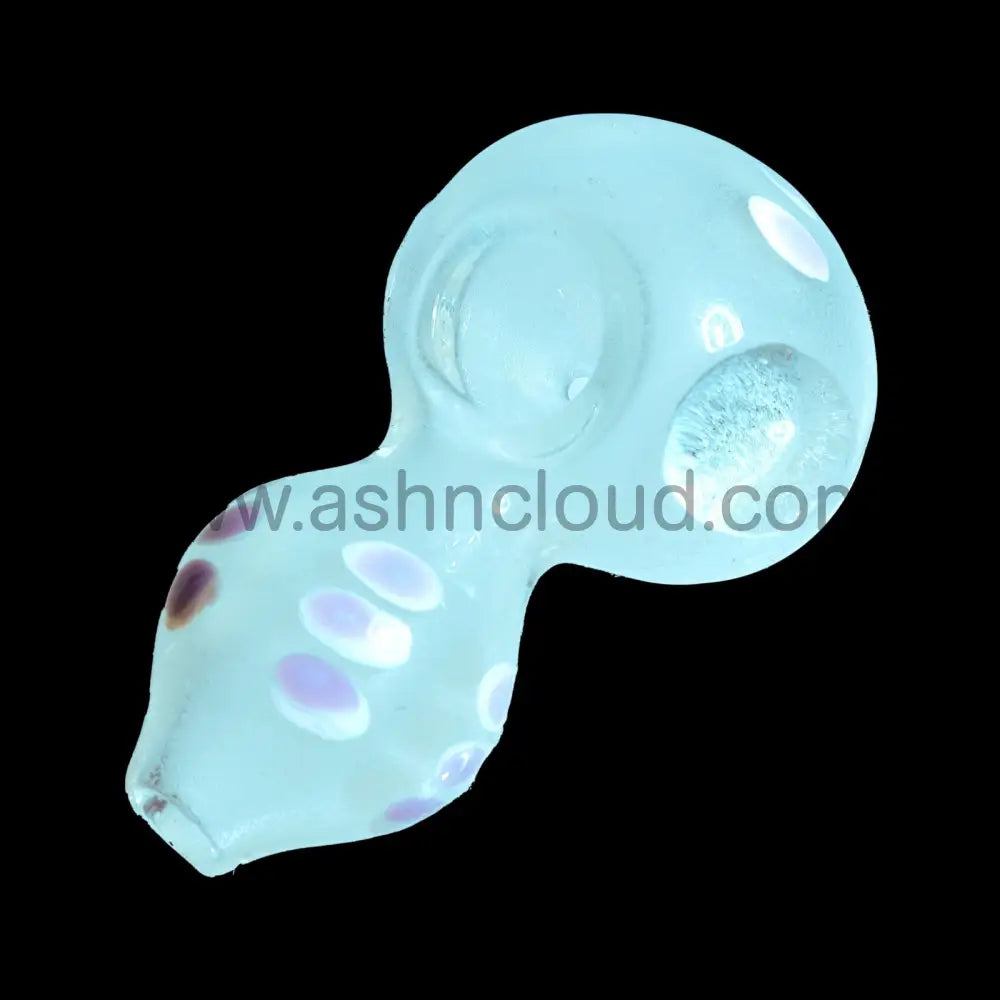 4 In - Glow Dark Spoon Mini Hand Pipe