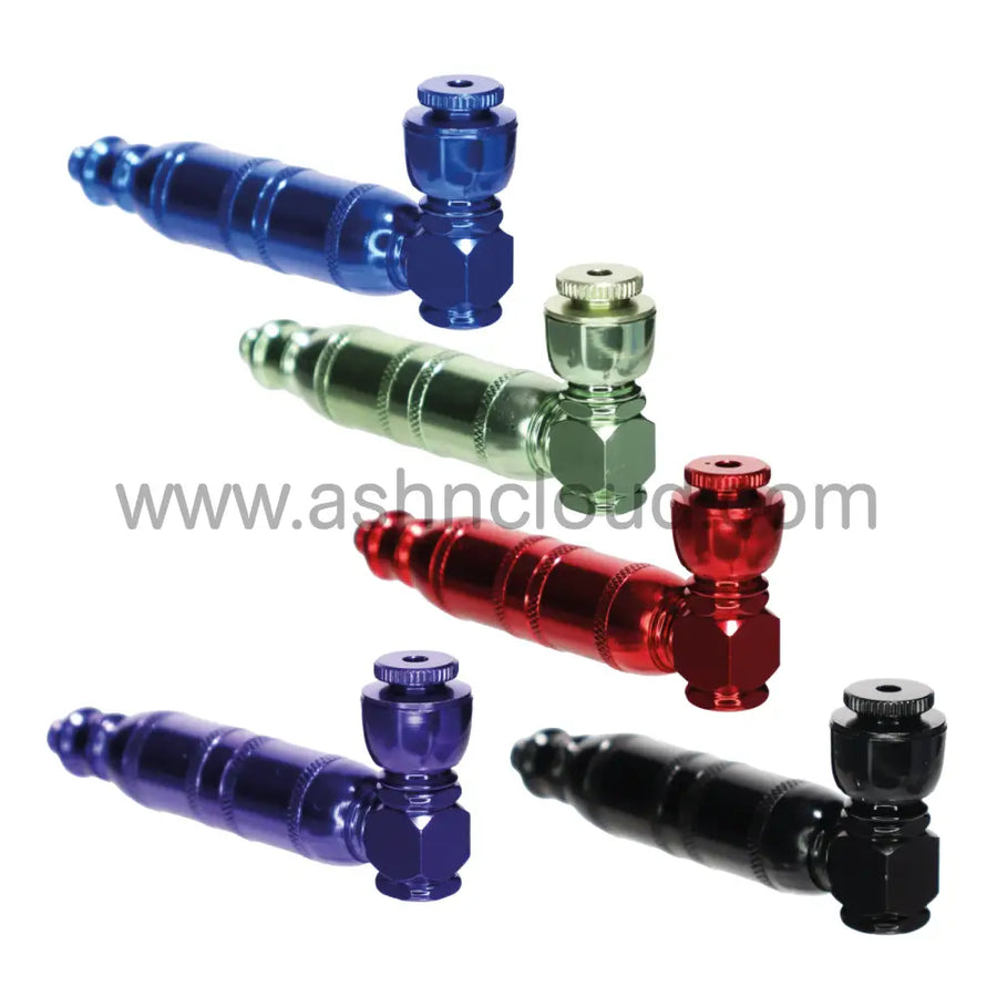 4 Inch Metal Smoking Pipe with Chamber