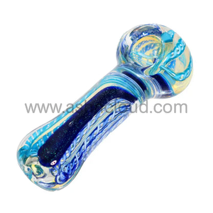 4 In - Shine Body Swirl Spoon Hand Pipe