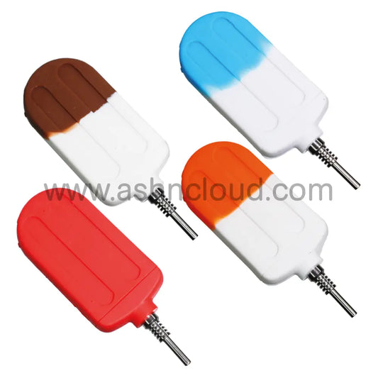 4 In - Silicone Ice Lolly With Metal Nail 10 Mm