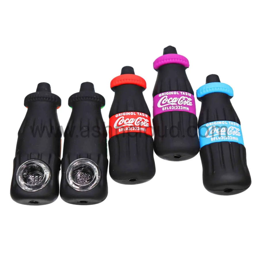 4 Inch Soda Can-Design Silicone Hand Pipe