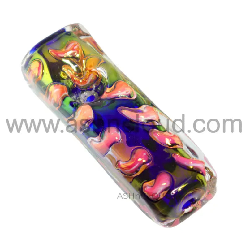 4 In - Straight Candys Hand Pipe Glass Spoon