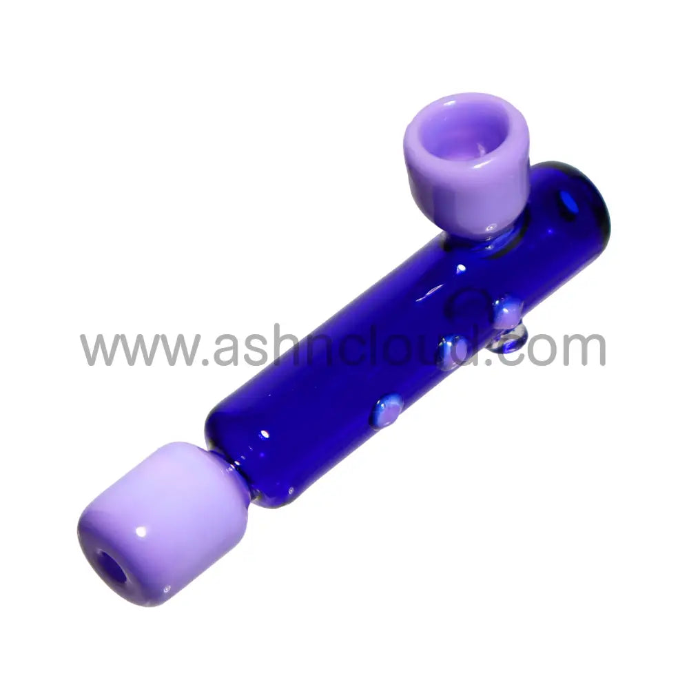 4 In - Straight Hand Pipe Slime Colors Simple