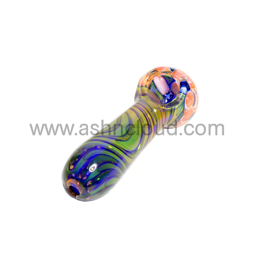 4 In - Super Fancy Hand Pipe Spoon